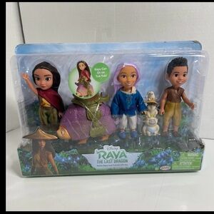 Raya and the Last Dragon - Petite Raya & Friends Gift Set - 6" Figures “New”
